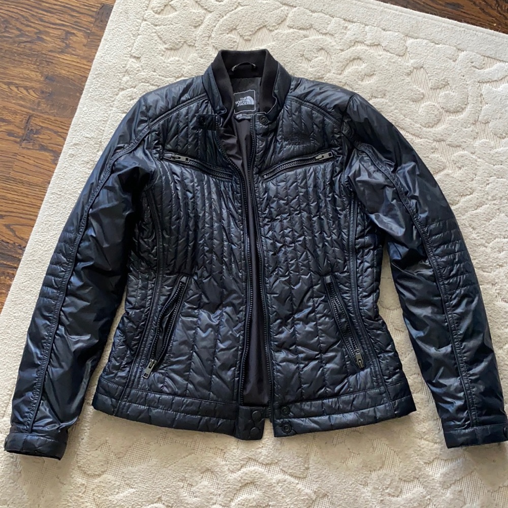 Black North Face Puffer Jacket Like New Size Medium